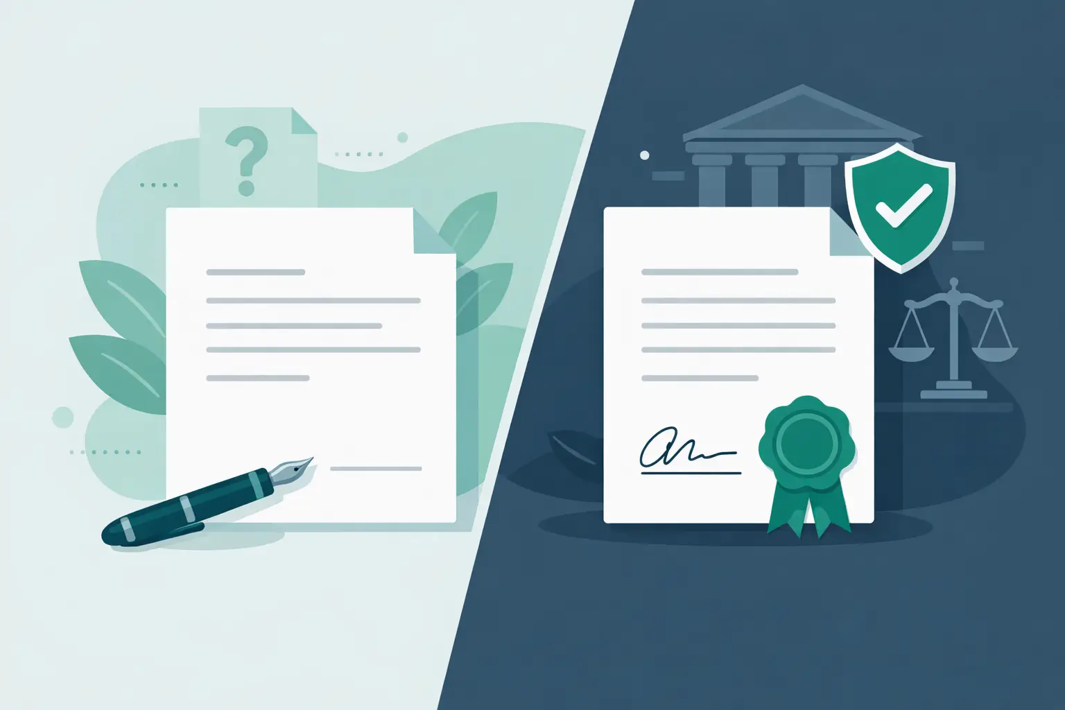 Unenrolled vs Enrolled Deed Poll